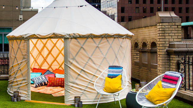 W New York Launches Outdoor Glamping Suite