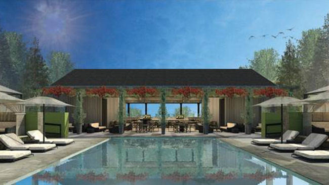 Meadowood Napa Valley Unveils Plans for Renovation of its Pool & Fitness Areas