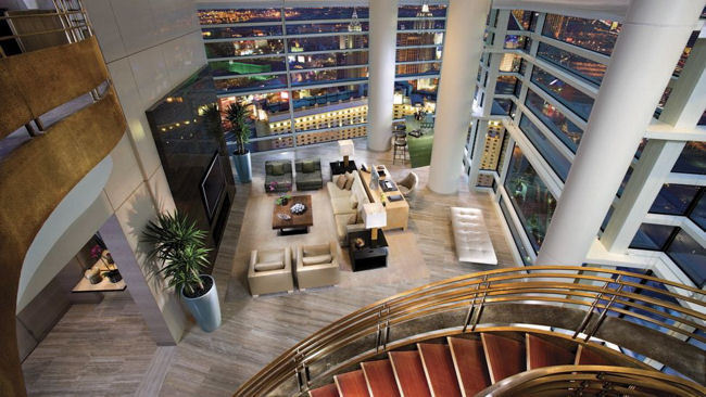 Sky Suites at ARIA Resort & Casino Top TripAdvisor Las Vegas Rankings 