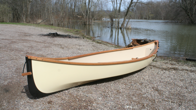 Adirondack Guideboat Handcrafts 34lb Ultra-Light Solo Packboat for Individual Adventurers