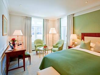 Grand Hotel Kronenhof Unveils New Guestrooms by Pierre-Yves Rochon