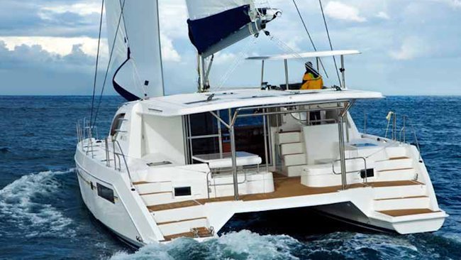 The Moorings Debuts Crewed Charters on the 4800 Sail Catamaran in Nice, France