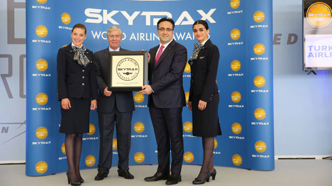 Turkish Airlines wins Best Airline in Europe for the 6th year running