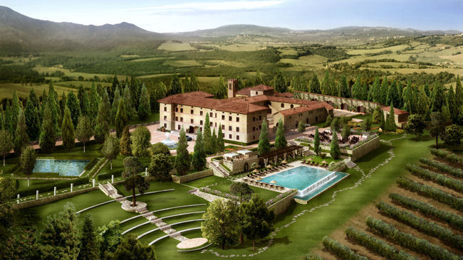 Castello di Casole, a 41-Suite Boutique Hotel to Open in Tuscany
