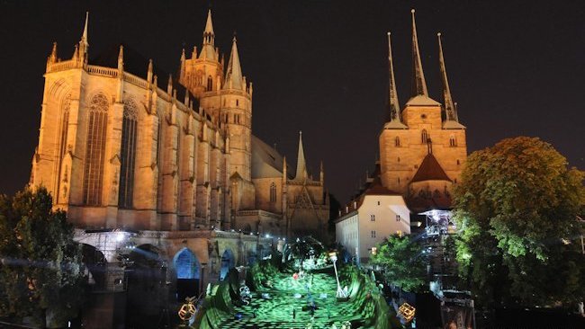 Music Under the Stars: Erfurt's Romantic Cathedral Steps Summer Festival