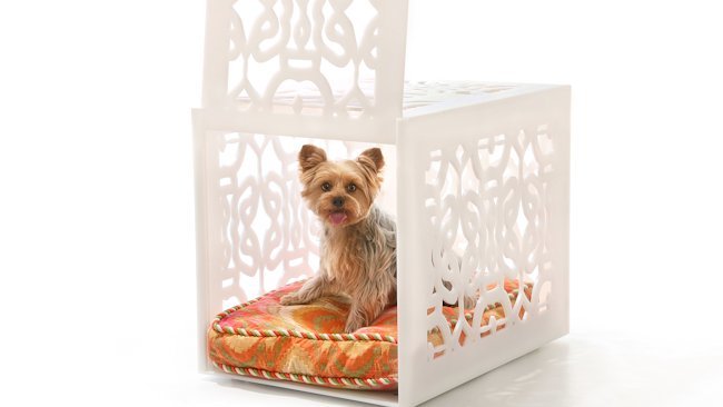 Fine Artist Creates Luxury Pet Crates & Gates