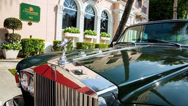 Explore Palm Beach in Style in a Vintage Rolls Royce