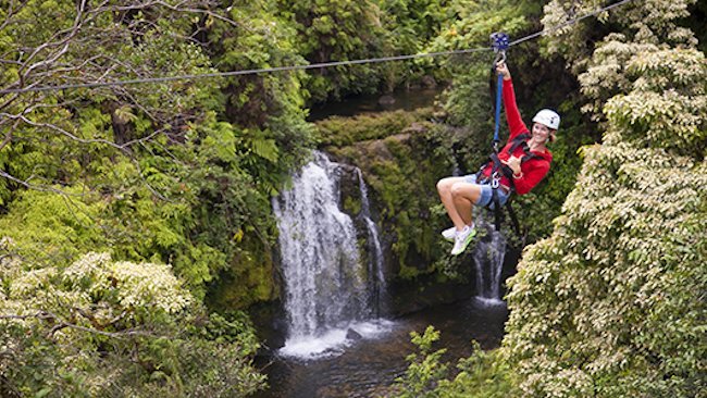 Big Island Zipline Tour Offers Private Waterfall Access and Swimming