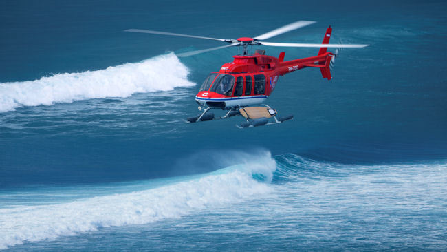 Asia's First Heli-Surfing Tours Launched at Four Seasons Resorts Bali