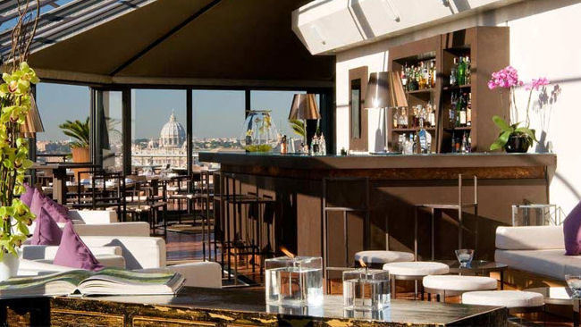 Rome's La Terrasse Restaurant Offers Amazing City Views