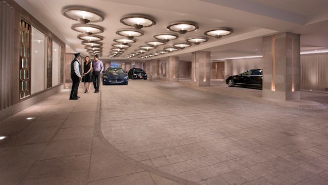 Waldorf Astoria New York Restores Private Motor Court Entrance