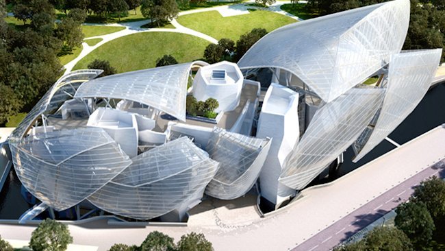 The Fondation Louis Vuitton Designed by Frank Gehry to open in October