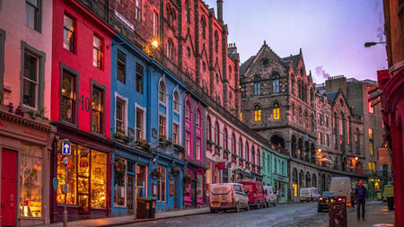 Explore all of Scotland by train in a route that connects all 8 cities