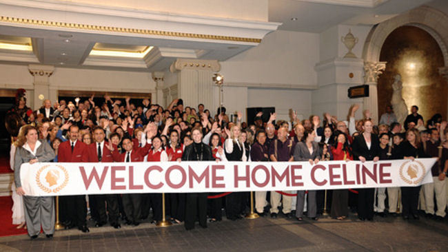 Caesars Palace Welcomes Back Celine Dion