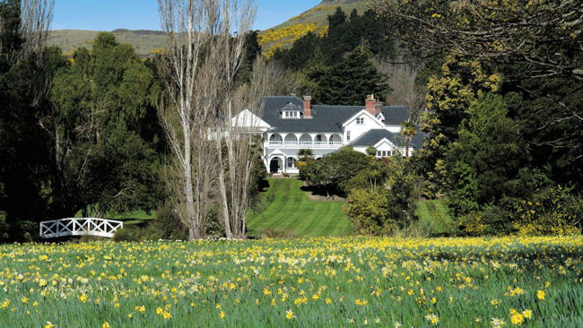 New Zealand's Otahuna Lodge Offers Farm to Table, Iconic Gardens, History & Adventure