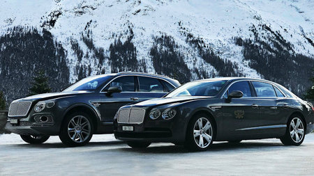 Zoom Through Europe with the Exclusive Bentley Winter Tour
