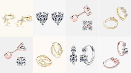 Top 10 Most Trendy Earring Designs with Moissanite: A Guide for Every Style