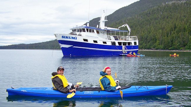 Luxury Custom Charters On 8 Guest Cruiser in Alaska Give 'Small Ship' Whole New Meaning