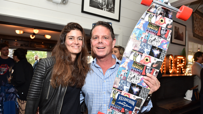 Vilebrequin Unveils Rolling Stones Collection at Launch Party