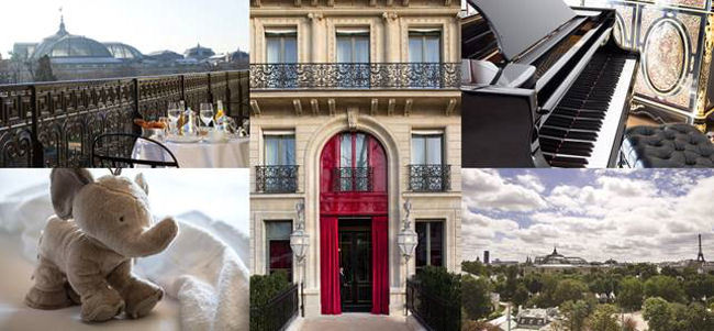 La RÃ©serve, First luxury hotel in Paris to offer butler service to every guest