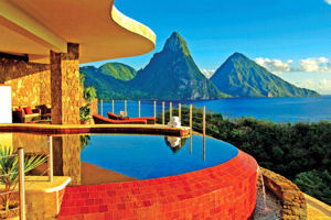 Jade Mountain Named Best Caribbean Hotel