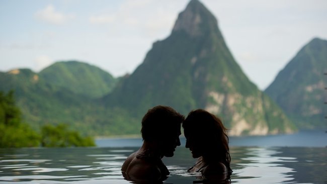 Jade Mountain St. Lucia Named #1 Caribbean Honeymoon Resort