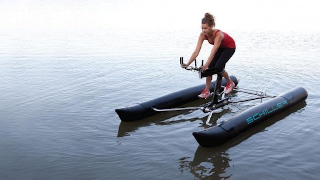 Sugar Beach, A Viceroy Resort Offers Schiller S1 Water Bikes For Guests