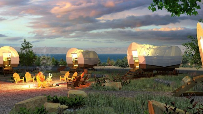 Conestoga Ranch, High-End Glamping Resort to Open at Utah's Bear Lake this Summer