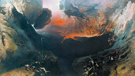 John Martin's paintings: A Journey Through Time and Space