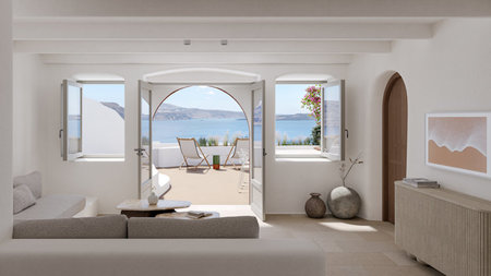 Canaves Ena in Santorini - A Total Design Transformation Featuring 18 New Suites