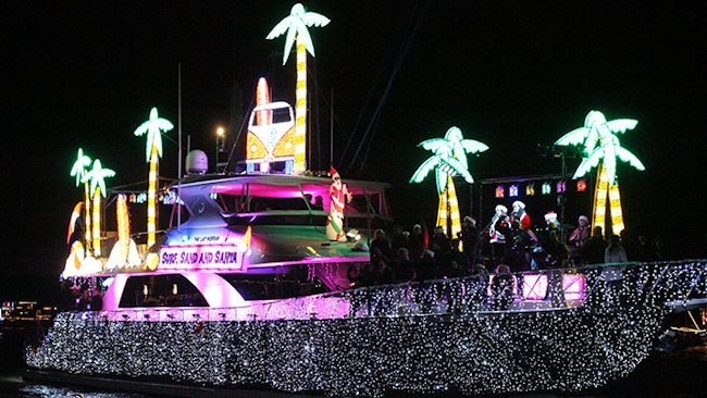 Christmas Boat Parade is 105th Annual Event in Newport Beach
