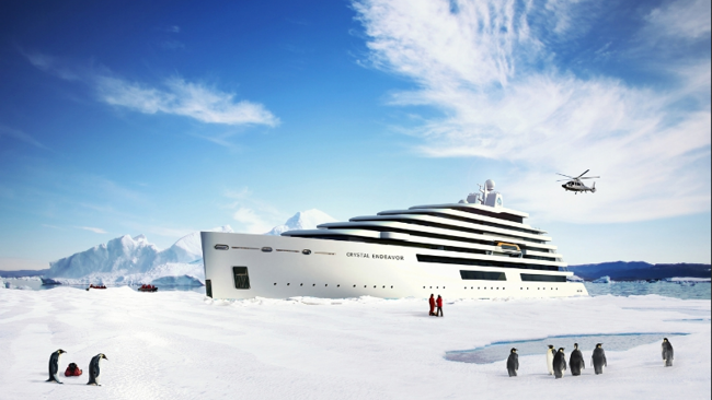 Crystal Cruises to Launch the World's Largest Megayacht