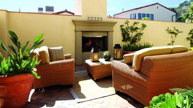 California's Terranea Resort Boasts 228 Romantic Fireplaces & Firepits