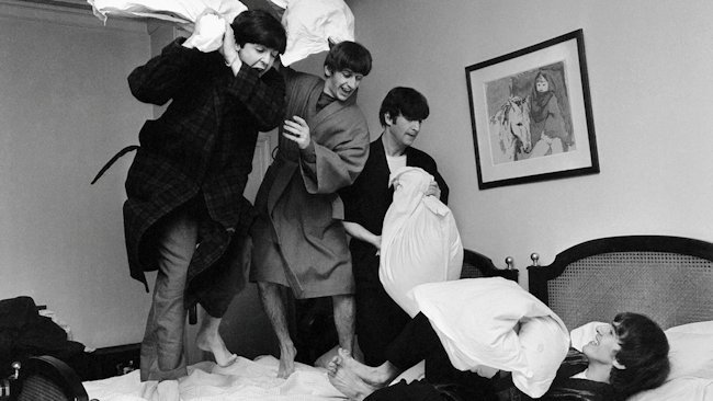 Beatles Photography Exhibit at Four Seasons Hotel George V
