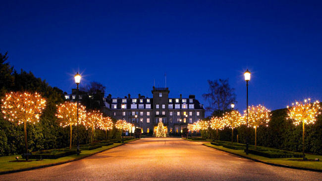 Spending the Holidays at The Gleneagles Hotel, Scotland