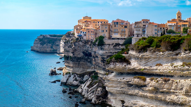 Corsica Bonifacio Historic  Town