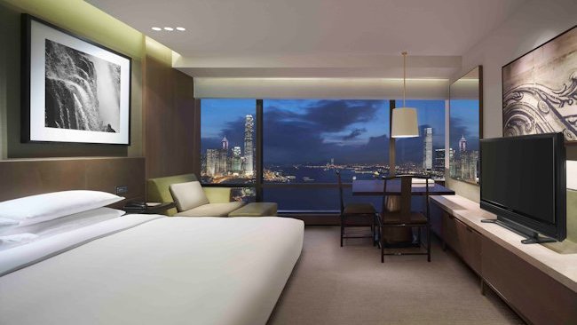 Grand Hyatt Hong Kong guest room