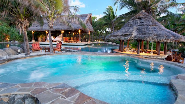 Necker Island pools