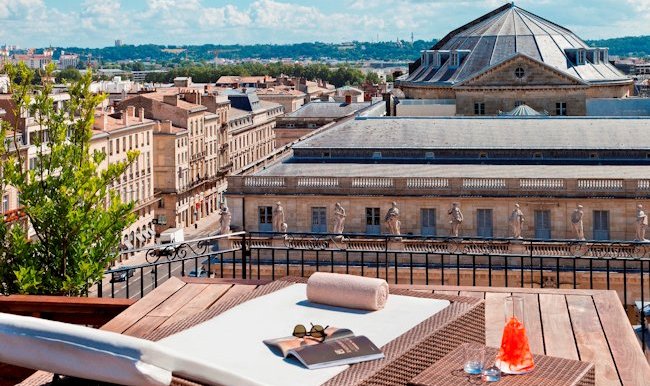 Grand Hotel de Bordeaux & Spa rooftop