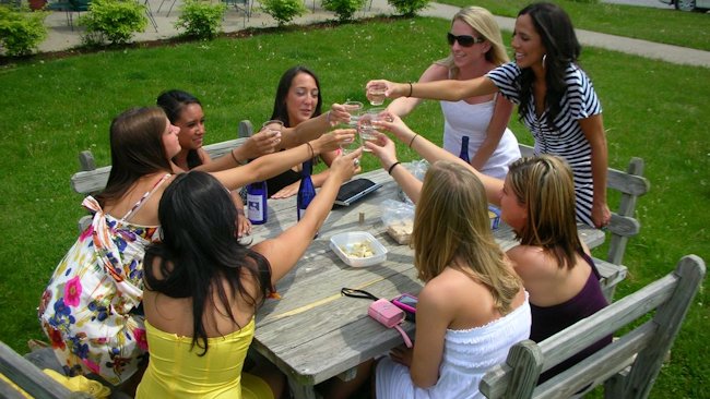 Finger Lakes girls wine getaway
