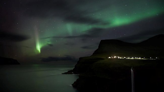 Faroes at Night