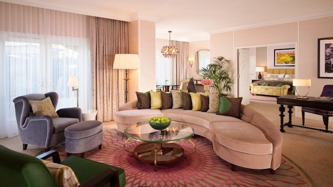 The Beverly Hills Hotel suite