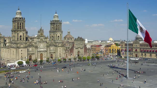 Zocalo Centro Historico Mexico City
