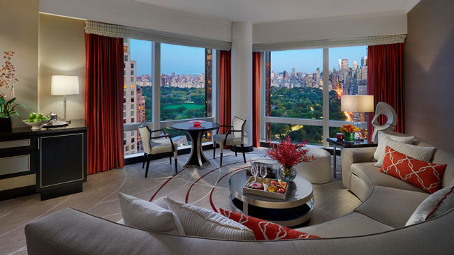 Mandarin Oriental, New York room 4516 view