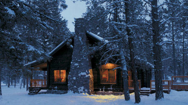 The Resort at Paws Up cabin
