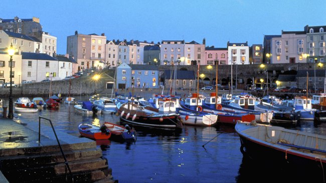 Town of Tenby Wales