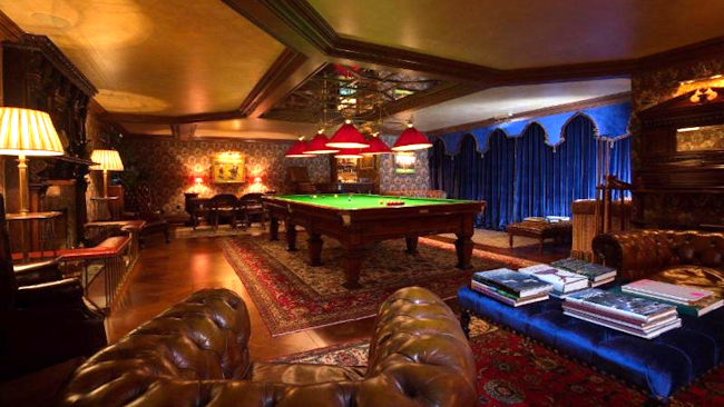 Ashford Castle billiards