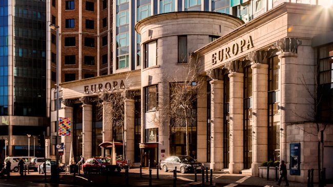 Europa Hotel facade