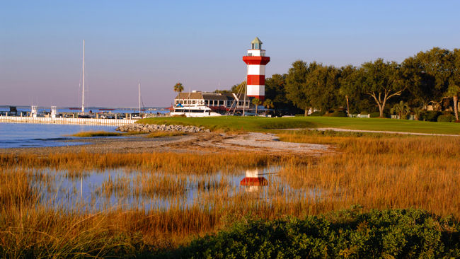 Harbour Town golf links lighthouse