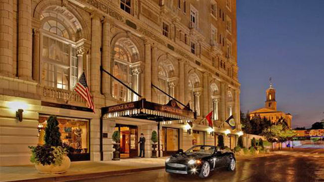 Where is the Hermitage Hotel in Nashville TN?